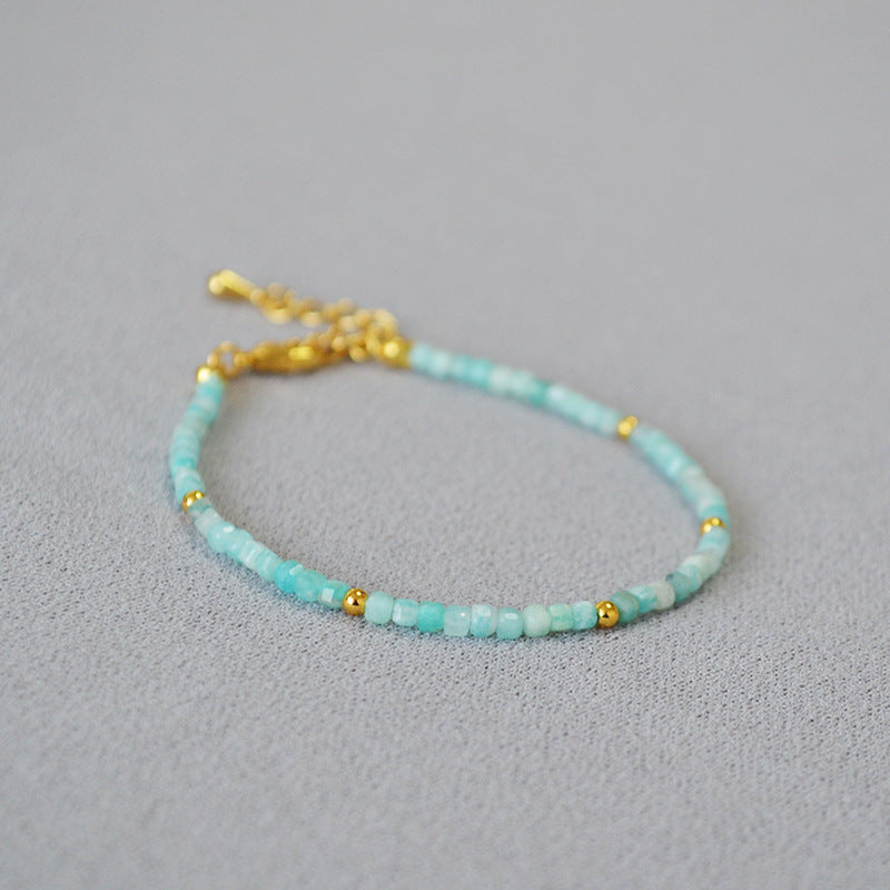 Zarte handwerkliche Gold Armband