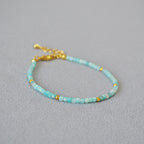 Zarte handwerkliche Gold Armband