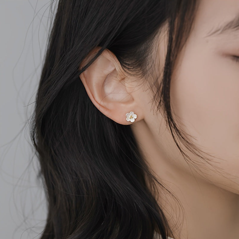 Schöne Silber Ohrring mit einzigartigem Stil