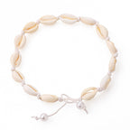 Zarte handwerkliche Perlen Halskette