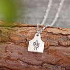 Zarte handwerkliche Halskette