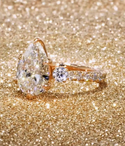 Atemberaubende Gold Ring für den Alltag