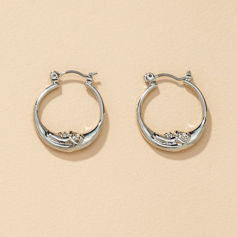 Schöne Ohrring mit einzigartigem Stil