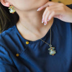 Schöne Silber Halskette mit einzigartigem Stil