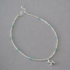 Schöne Silber Halskette mit einzigartigem Stil