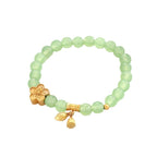 Zarte handwerkliche Gold Armband