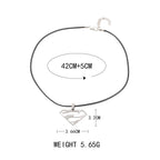 Zarte handwerkliche Halskette