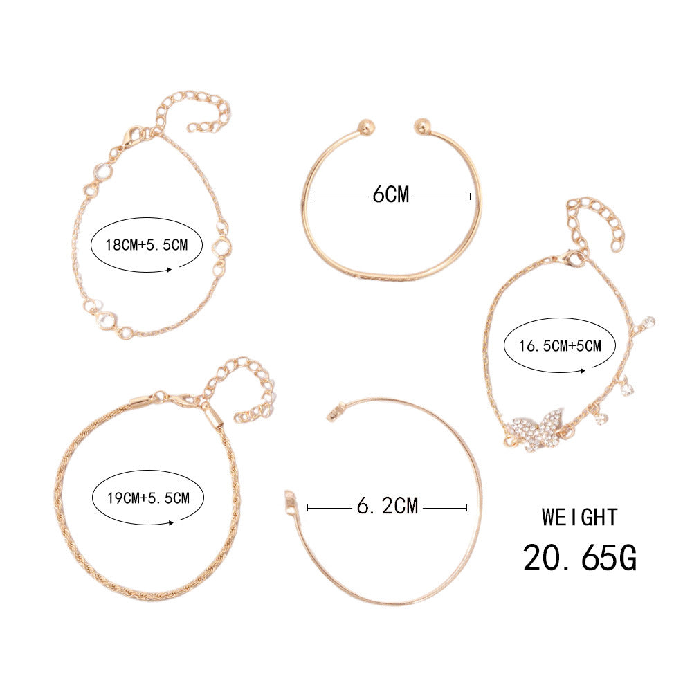 Atemberaubende Gold Armband für den Alltag