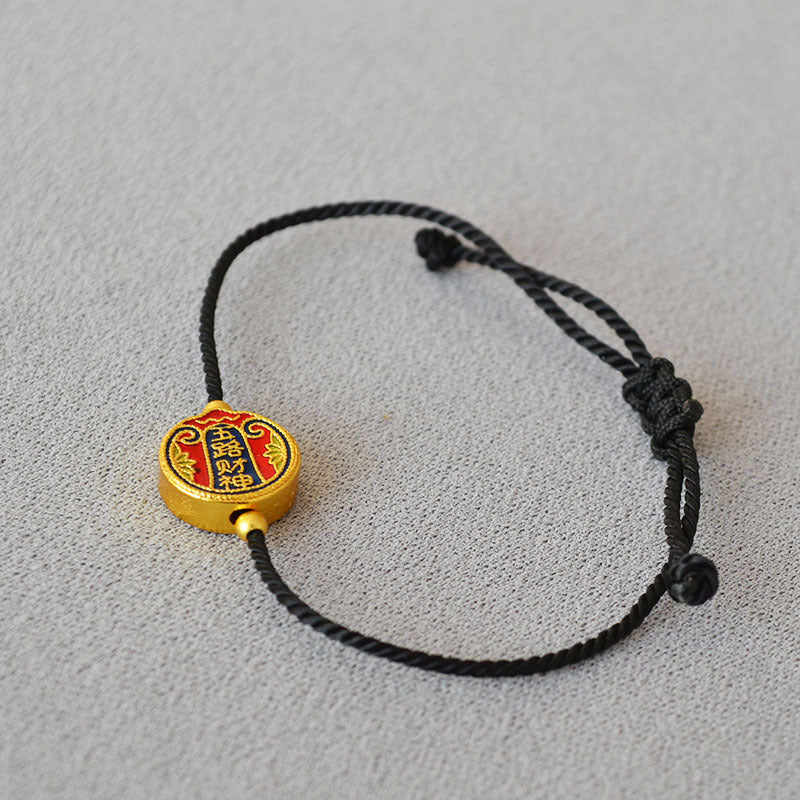 Handgefertigte Vintage Gold Armband