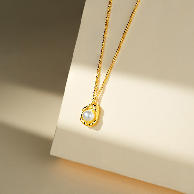 Romantische Perlen Halskette für besondere Momente