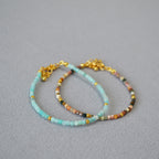 Zarte handwerkliche Gold Armband