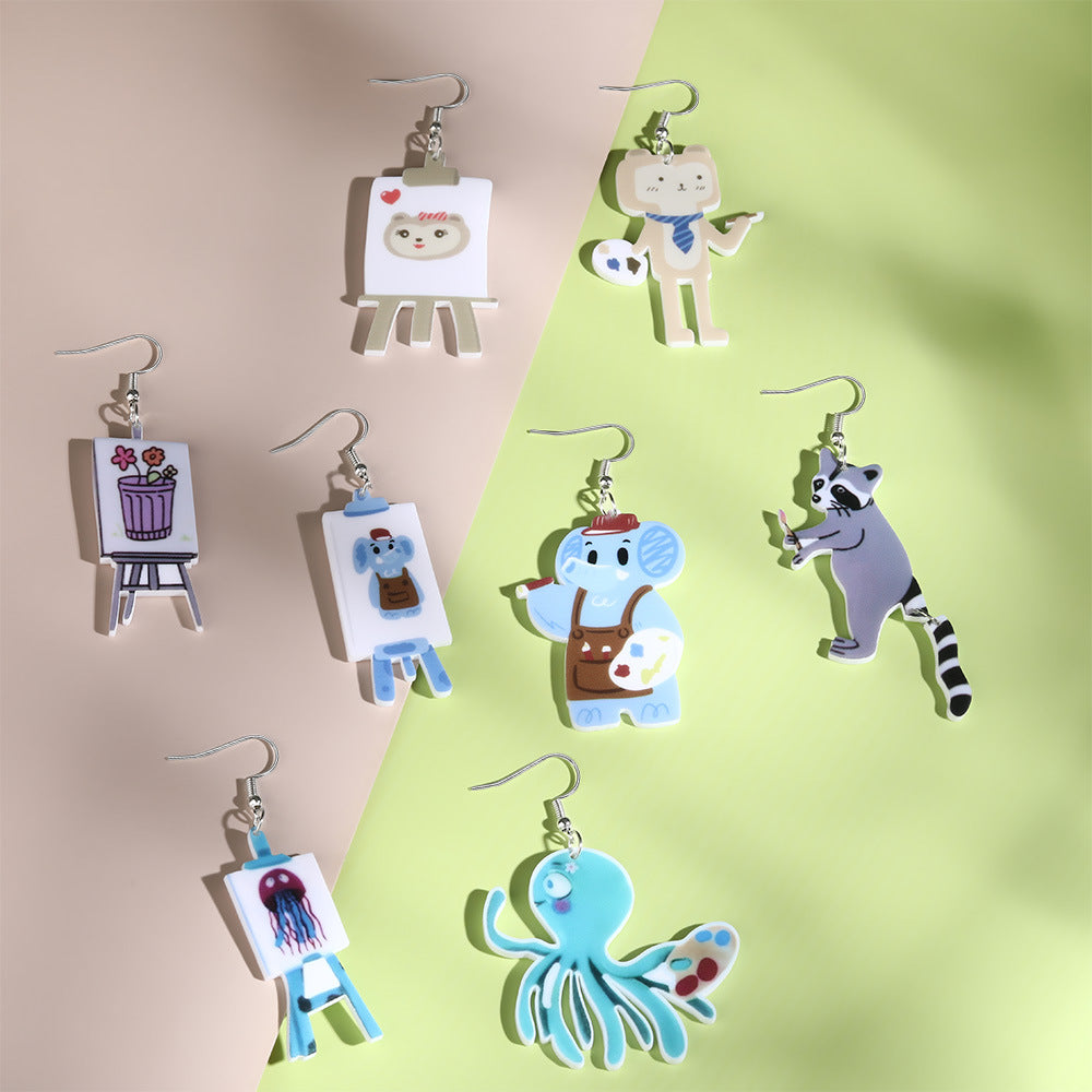 Atemberaubende Ohrring für den Alltag