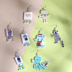 Atemberaubende Ohrring für den Alltag