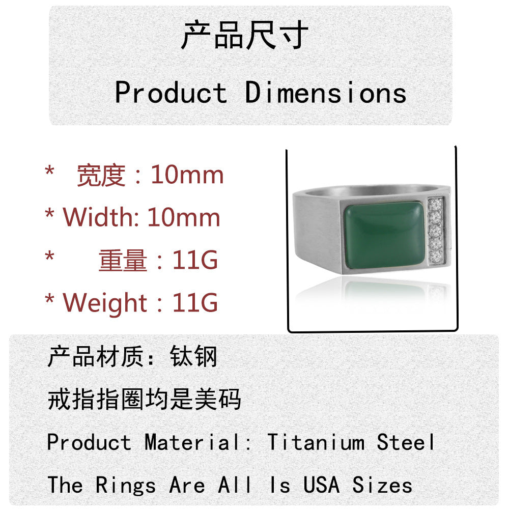 Zarte handwerkliche Ring