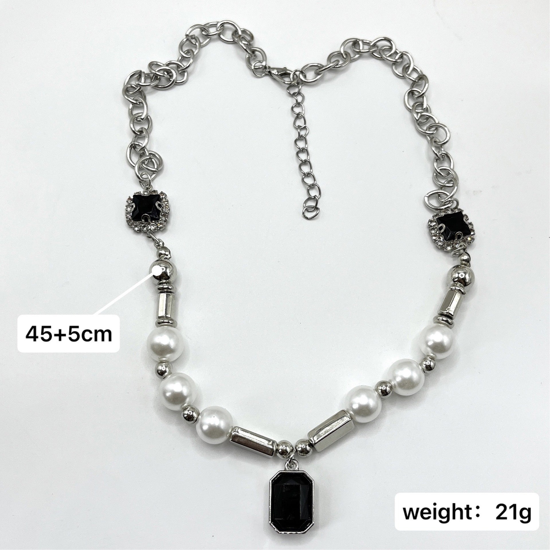 Romantische Perlen Halskette für besondere Momente