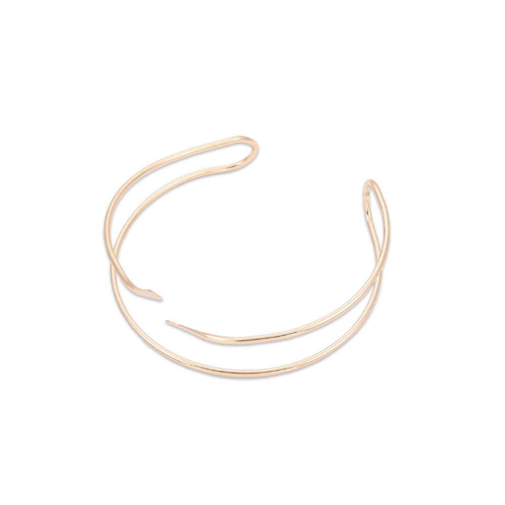 Zarte handwerkliche Gold Armband