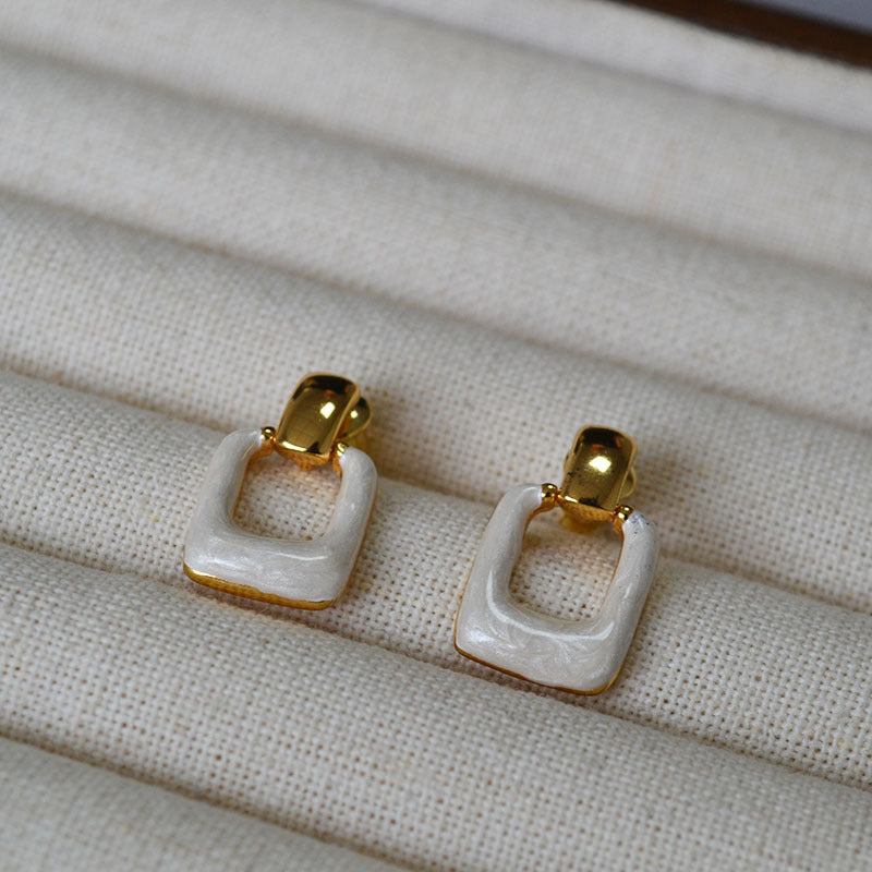 Atemberaubende Gold Ohrring für den Alltag