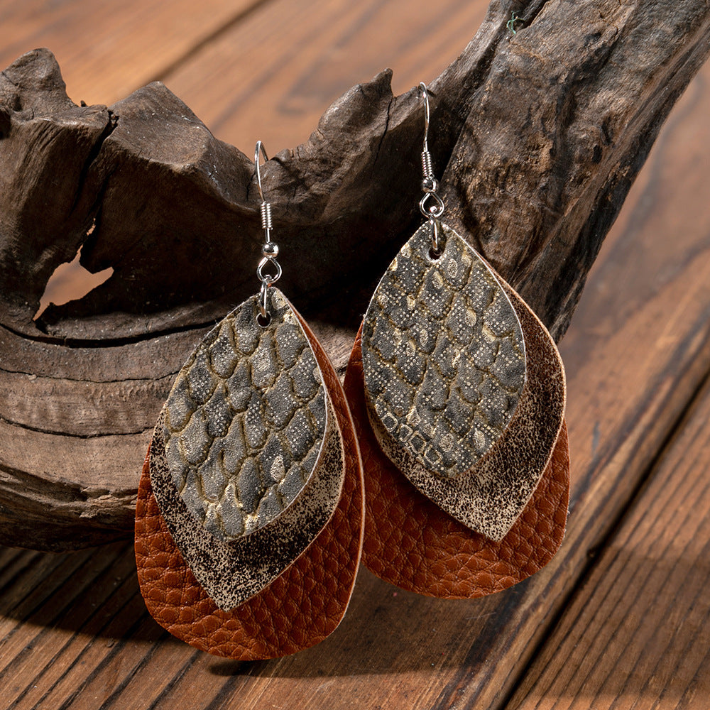 Handgefertigte Vintage Ohrring