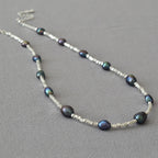 Schöne Silber Halskette mit einzigartigem Stil