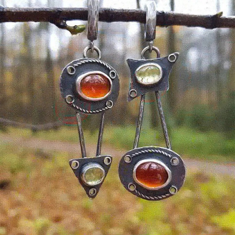 Handgefertigte Vintage Ohrring