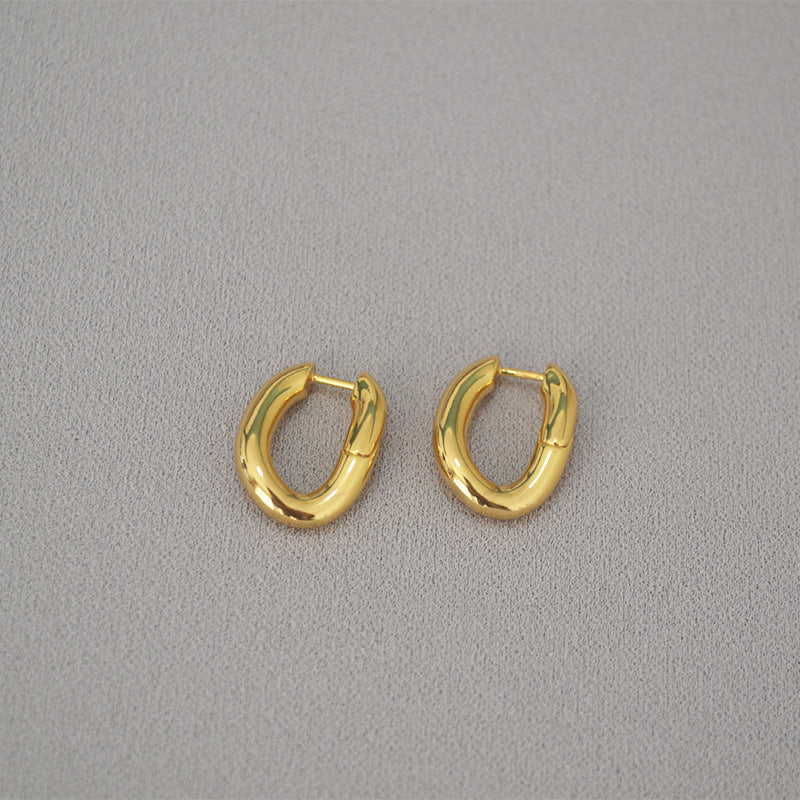 Atemberaubende Gold Ohrring für den Alltag