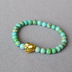 Zarte handwerkliche Gold Armband