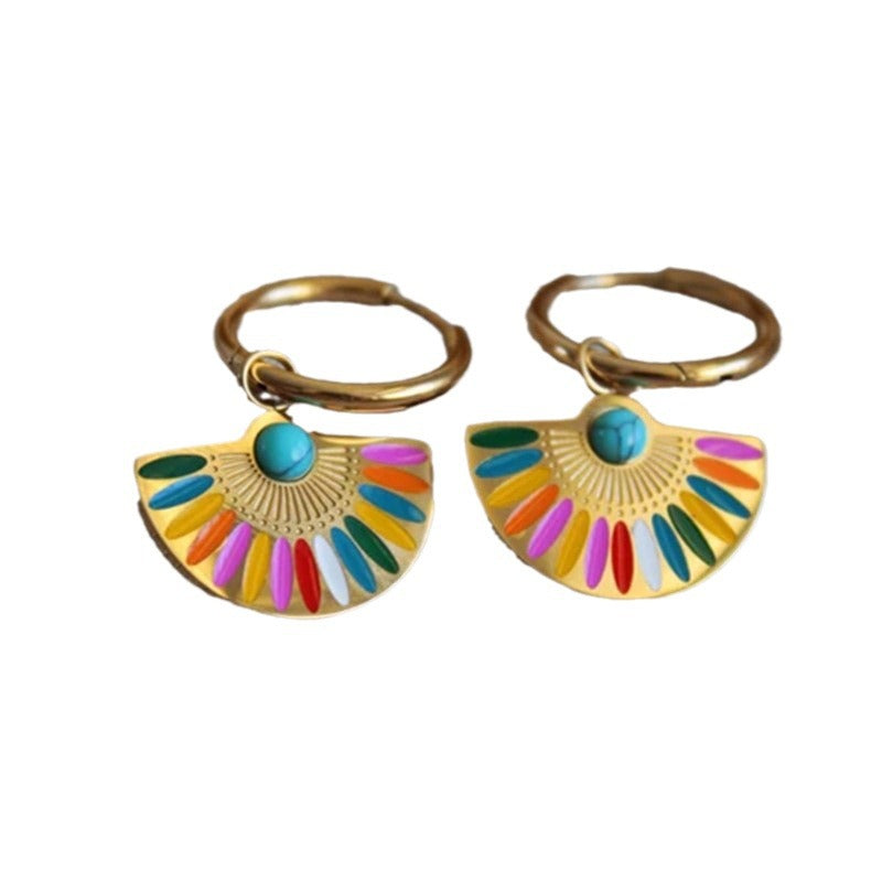 Atemberaubende Ohrring für den Alltag