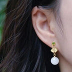 Atemberaubende Gold Ohrring für den Alltag