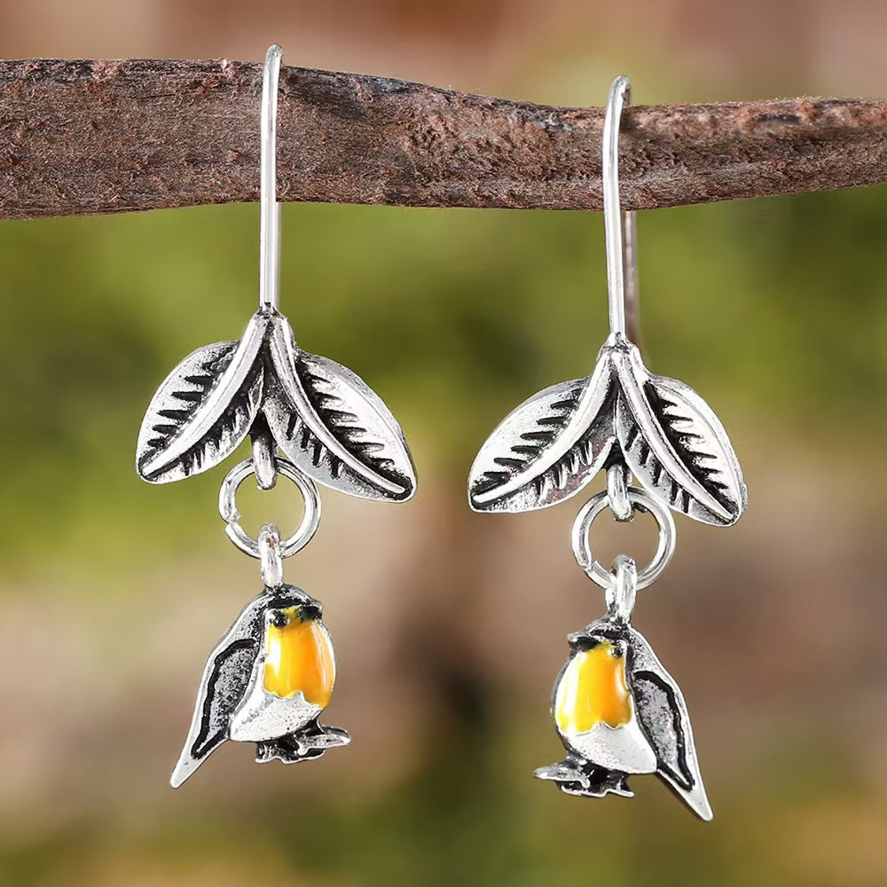 Handgefertigte Vintage Ohrring