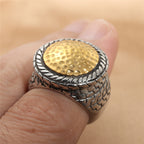 Handgefertigte Vintage Gold Ring