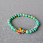 Zarte handwerkliche Gold Armband