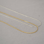 Zarte handwerkliche Gold Halskette