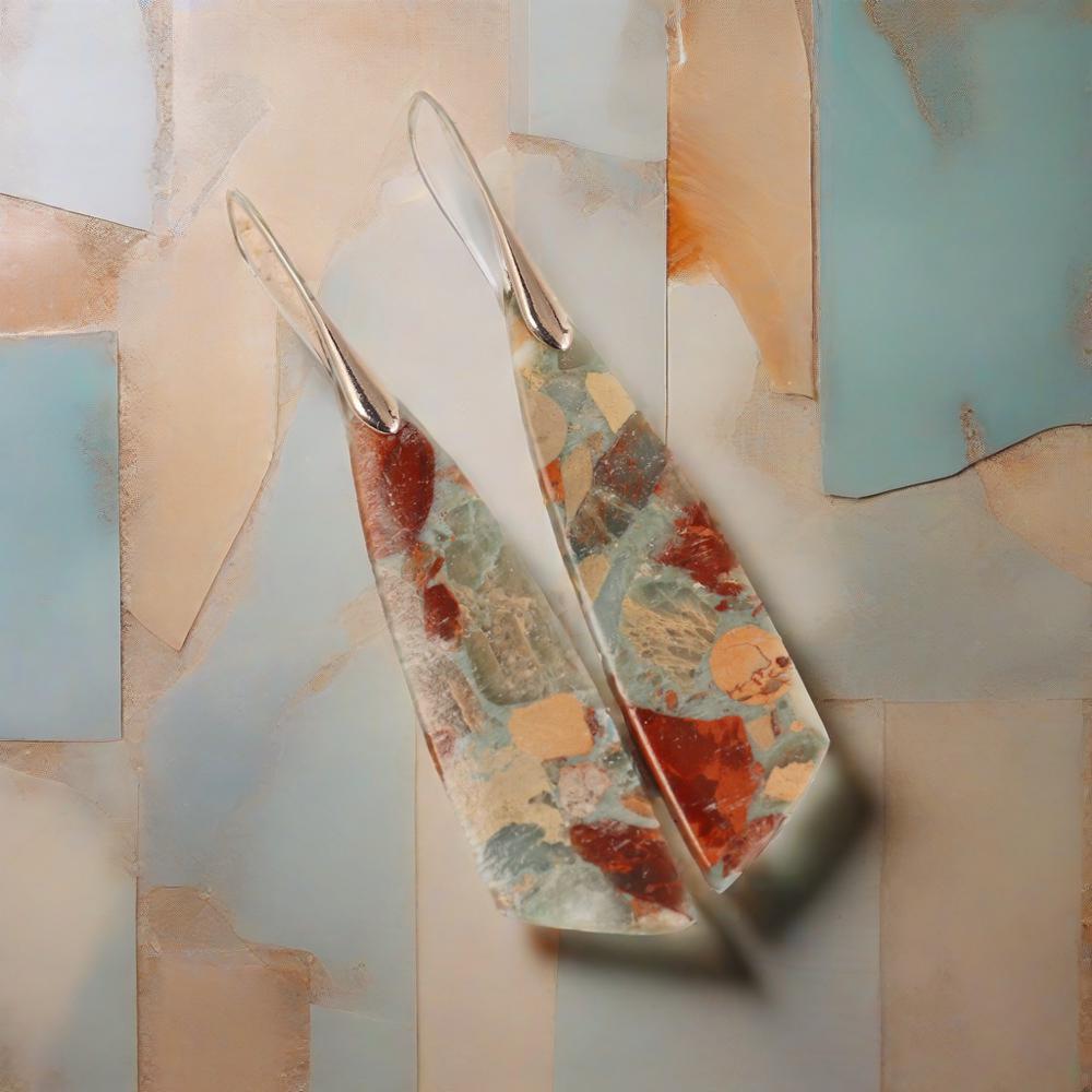 Handgefertigte Vintage Ohrring