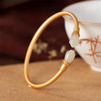 Zarte handwerkliche Gold Armband