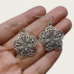 Atemberaubende Silber Ohrring für den Alltag