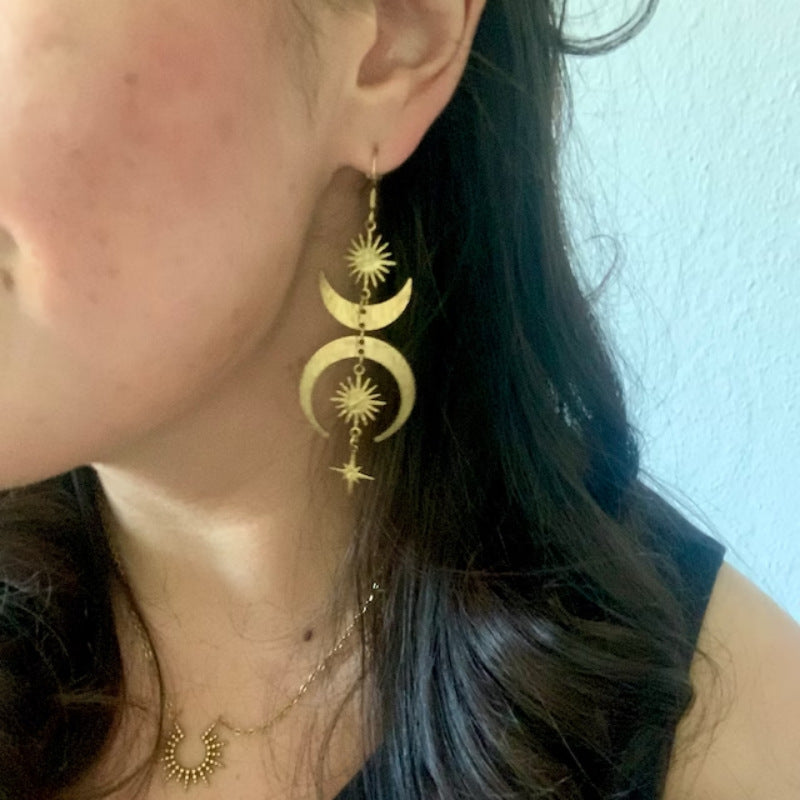 Atemberaubende Ohrring für den Alltag