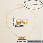 Zarte handwerkliche Halskette