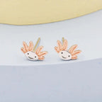 Handgefertigte Vintage Gold Ohrring