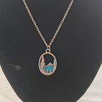 Handgefertigte Vintage Ohrring