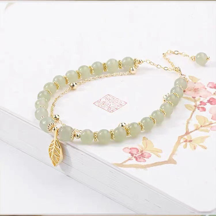 Handgefertigte Vintage Gold Armband