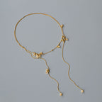 Zarte handwerkliche Halskette