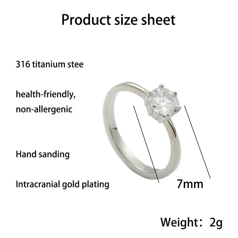 Zarte handwerkliche Ring