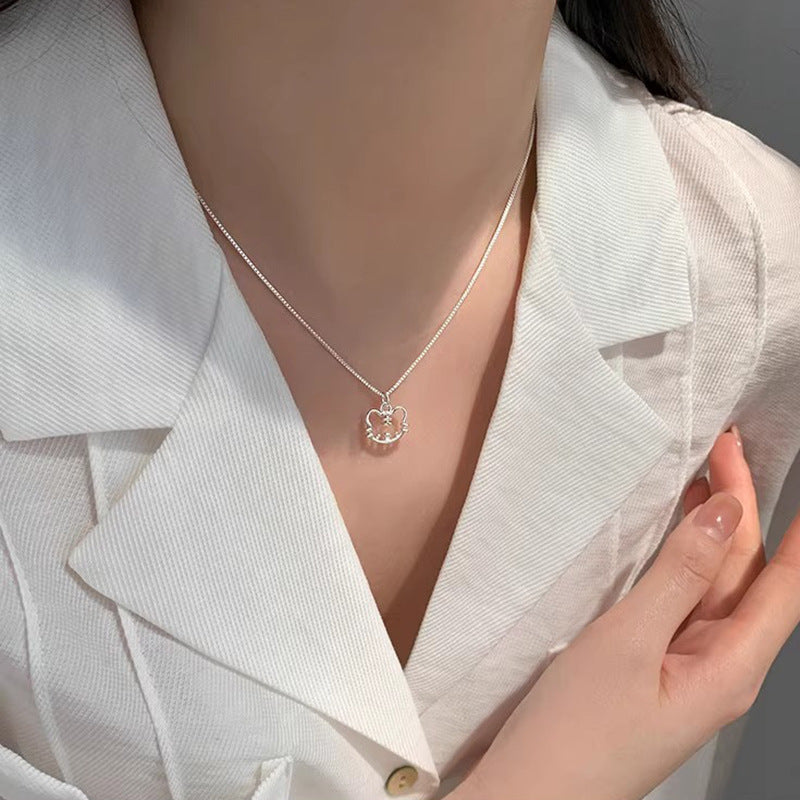 Zarte handwerkliche Halskette