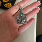 Zarte handwerkliche Halskette