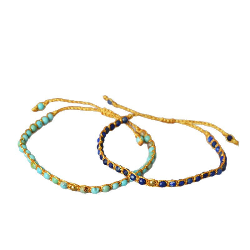 Handgefertigte Vintage Gold Armband