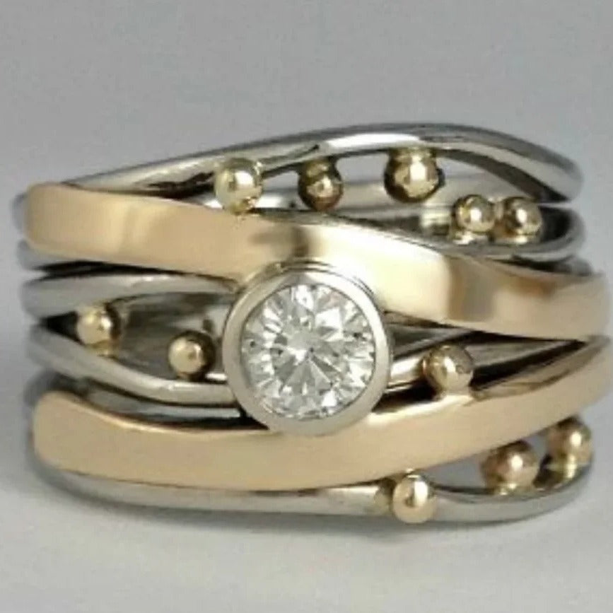 Elegante Gold Ring für jeden Anlass