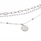 Schöne Perlen Halskette mit einzigartigem Stil