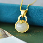 Romantische Silber Halskette für besondere Momente