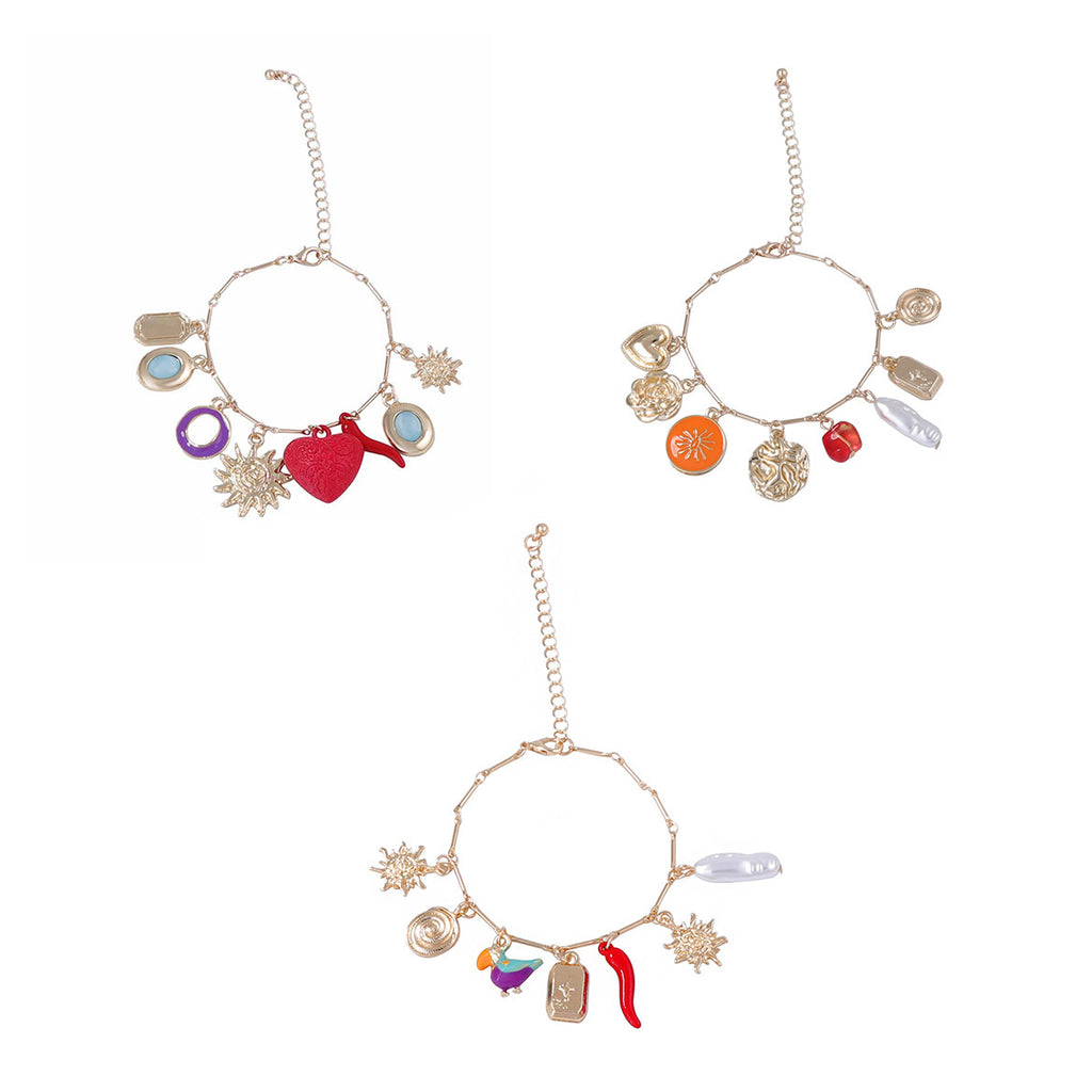 Zarte handwerkliche Perlen Armband