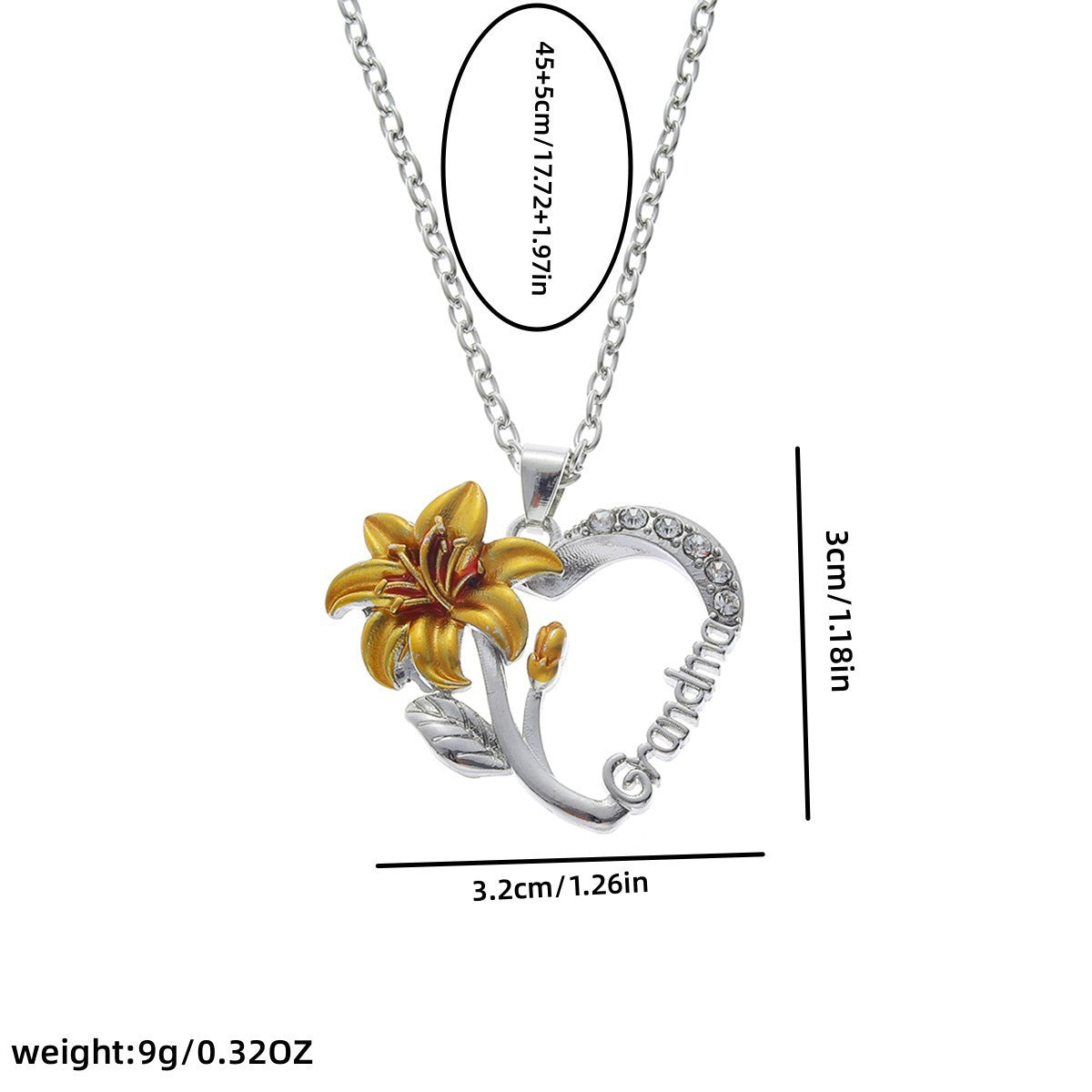 Zarte handwerkliche Halskette